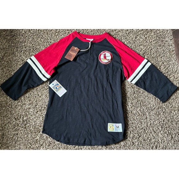 Mitchell & Ness Other - NEW Mitchell & Ness St Louis Cardinals Legendary Slub Henley T-Shirt (Medium)